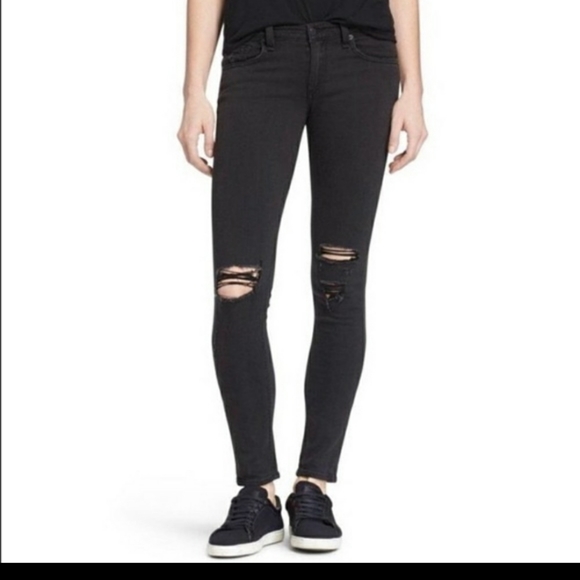TODAY⚡️HP🥳RAG & BONE DISTRESSED LEGGING SZ 27 - Picture 1 of 9